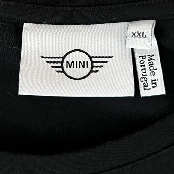 Mini Cooper Men's XXL Black Short Sleeve T-Shirt - Picture 4 of 4